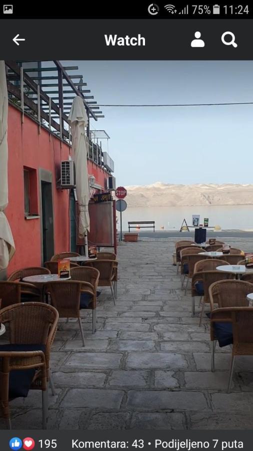 Sobe Kod Bakija Hotel Karlobag Bagian luar foto